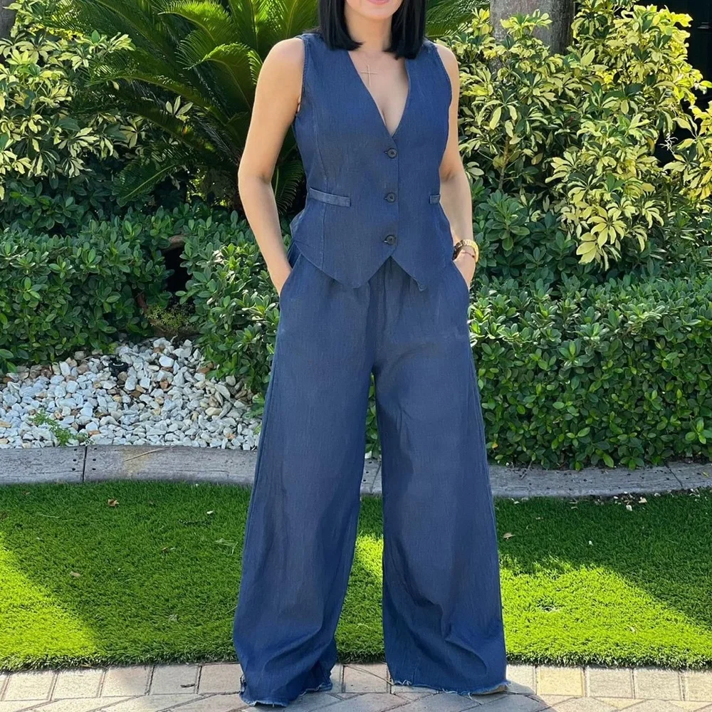 Pants and Vest Set - Picture 2 of 7